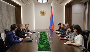 Արմեն Գրիգորյանն ու Կովկասում և Կենտրոնական Ասիայում ՆԱՏՕ-ի գլխավոր քարտուղարի հատուկ ներկայացուցիչը  Հայաստան-ՆԱՏՕ հարաբերությունների հեռանկարները