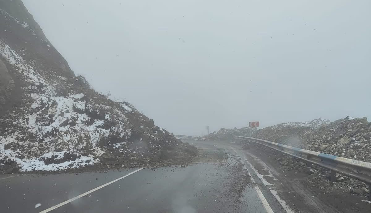 Նորավան-Լծեն-Տաթև ավտոճանապարհին տեղի է ունեցել քարաթափում