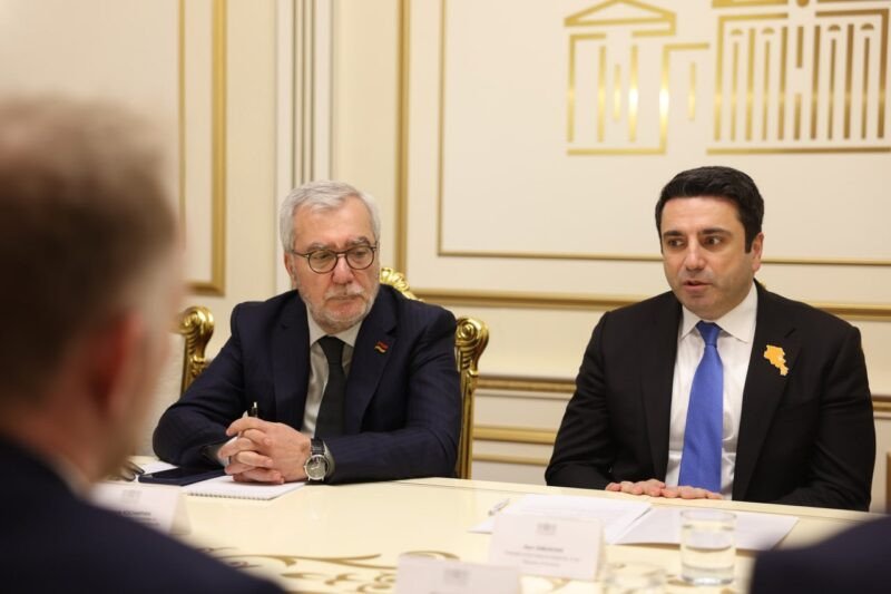 Ալեն Սիմոնյանը ՆԱՏՕ-ի գլխավոր քարտուղարի հատուկ ներկայացուցչի հետ քննարկել է Հայաստան-ՆԱՏՕ փոխգործակցության հարցեր