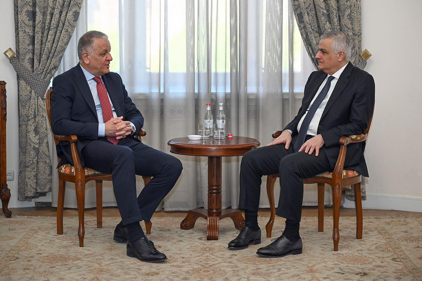 Մհեր Գրիգորյանն ընդունել է Հայաստանում ԵՄ Պատվիրակության ղեկավար, դեսպան Վասիլիս Մարագոսին