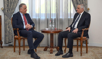 Մհեր Գրիգորյանն ընդունել է Հայաստանում ԵՄ Պատվիրակության ղեկավար, դեսպան Վասիլիս Մարագոսին