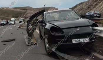 Ողբերգական ավտովթար՝ «Չայնիի» ոլորաններում․ վարորդի մարմինը հայտնաբերվել է ավտոմեքենայից 10 մետր հեռու