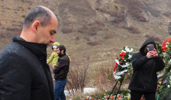 Մարտուն Գրիգորյանը ԲՀԿ  Շիրակի մարզի  տարածքային կառույցների  պատասխանատուների հետ հարգանքի տուրք է մատուցել Հերհերի ձորում՝ Մեծ Եղեռնին նվիրված հուշակողոթողի մոտ (տեսանյութ)