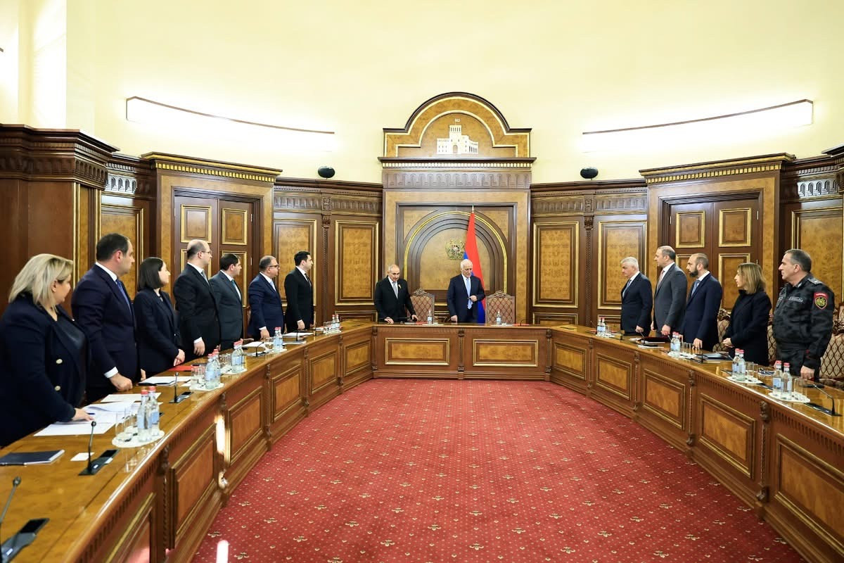 Նիկոլ Փաշինյանի գլխավորությամբ տեղի է ունեցել Անվտանգության խորհրդի հերթական նիստը