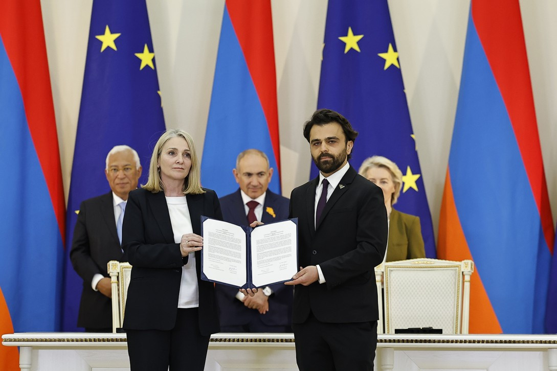 ՀՀ-ԵՄ գագաթնաժողովի արդյունքներով ստորագրվել են մի շարք փաստաթղթեր