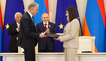 ՆԳ նախարարին է փոխանցվել ԵՄ-ի հետ Վիզաների ազատականացման գործողությունների ծրագրի իրականացման առաջընթացի առաջին զեկույցը