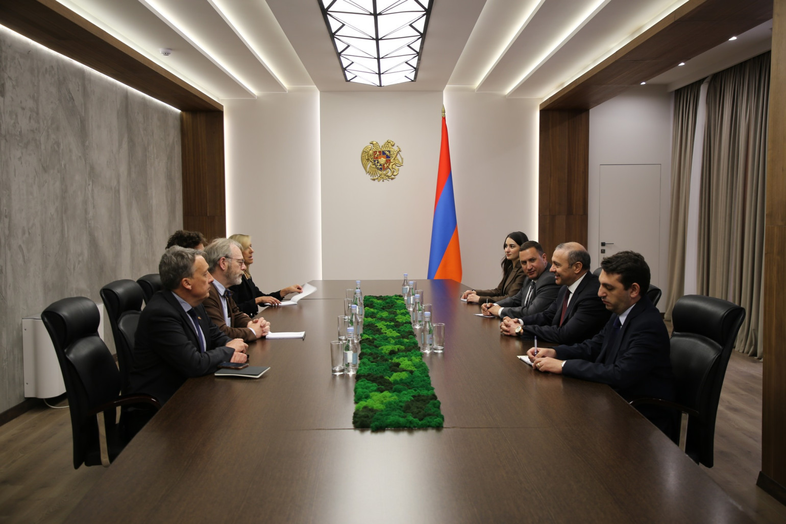 Արմեն Գրիգորյանն ու Բելգիայի Ներկայացուցիչների պալատի նախագահը քննարկել են Հայաստան-Ադրբեջան խաղաղության գործընթացը