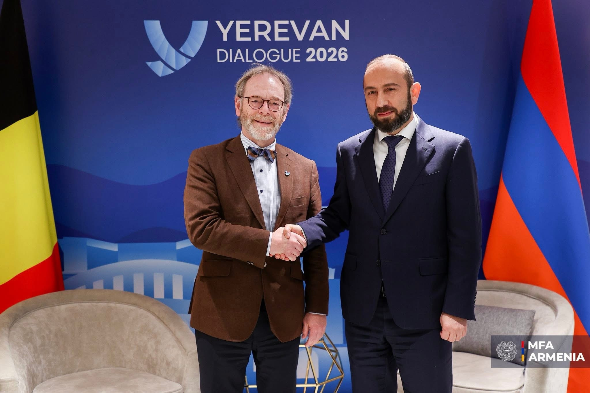 Արարատ Միրզոյանը Բելգիայի Ներկայացուցիչների պալատի նախագահի հետ քննարկել է տարածաշրջանային հարցեր