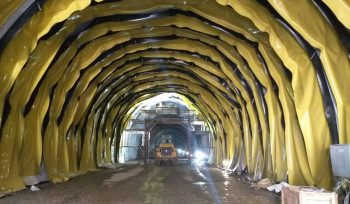 Հյուսիս-հարավի Քաջարան-Ագարակ թունելում իրականացվում են ջրահեռացման և ջրամեկուսացման տարրերի մոնտաժման աշխատանքներ