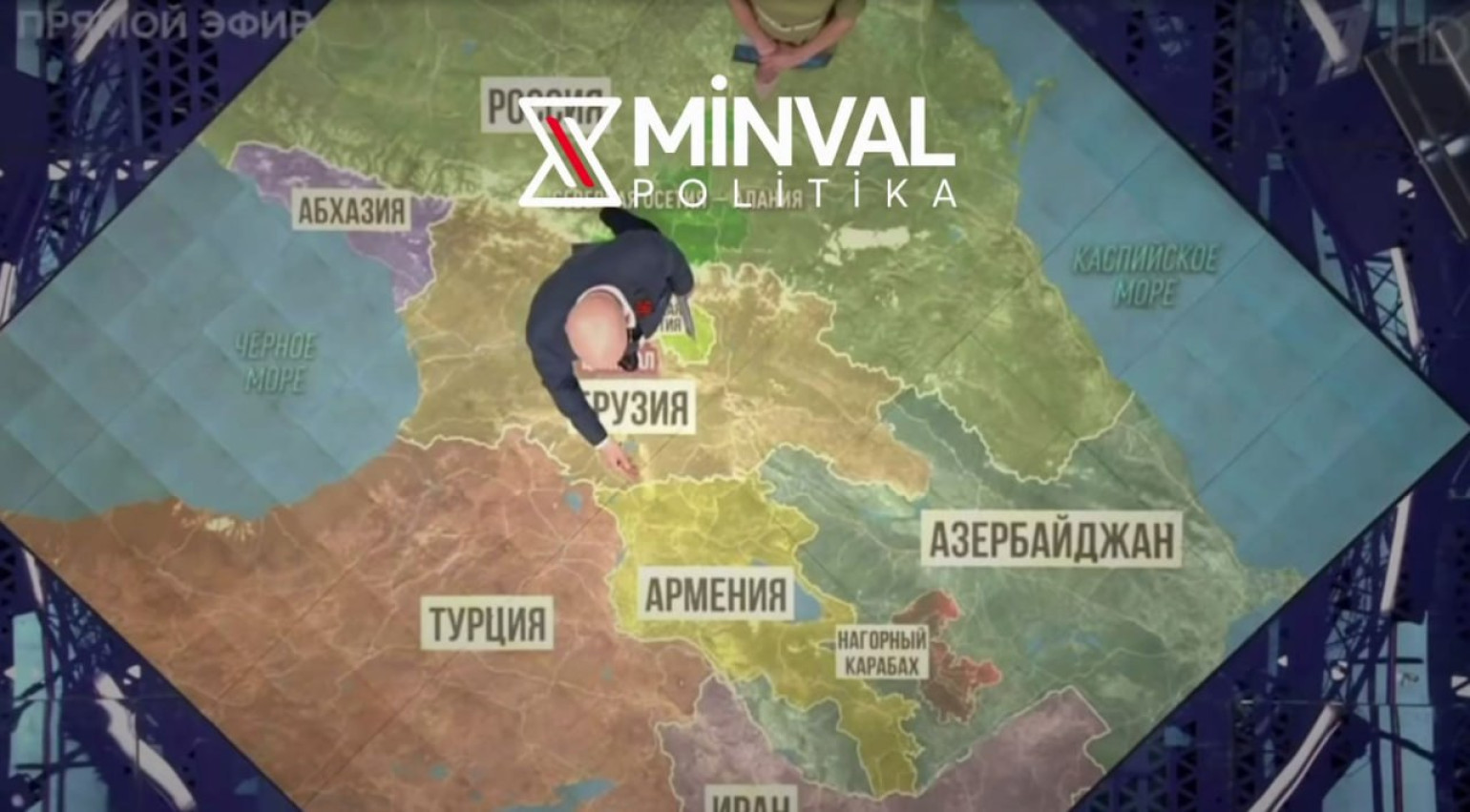 Ադրբեջանի ԱԳՆ-ն ՌԴ-ից պարզաբանումներ է պահանջել Առաջին ալիքի կողմից ցուցադրված քարտեզի համար