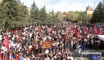 «Բարգավաճ Հայաստանի» հանրահավաքն Աբովյան քաղաքում (տեսանյութ)