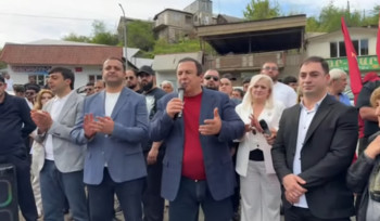 Գագիկ Ծառուկյանն այցելել է Բերդ համայնք. ուղիղ