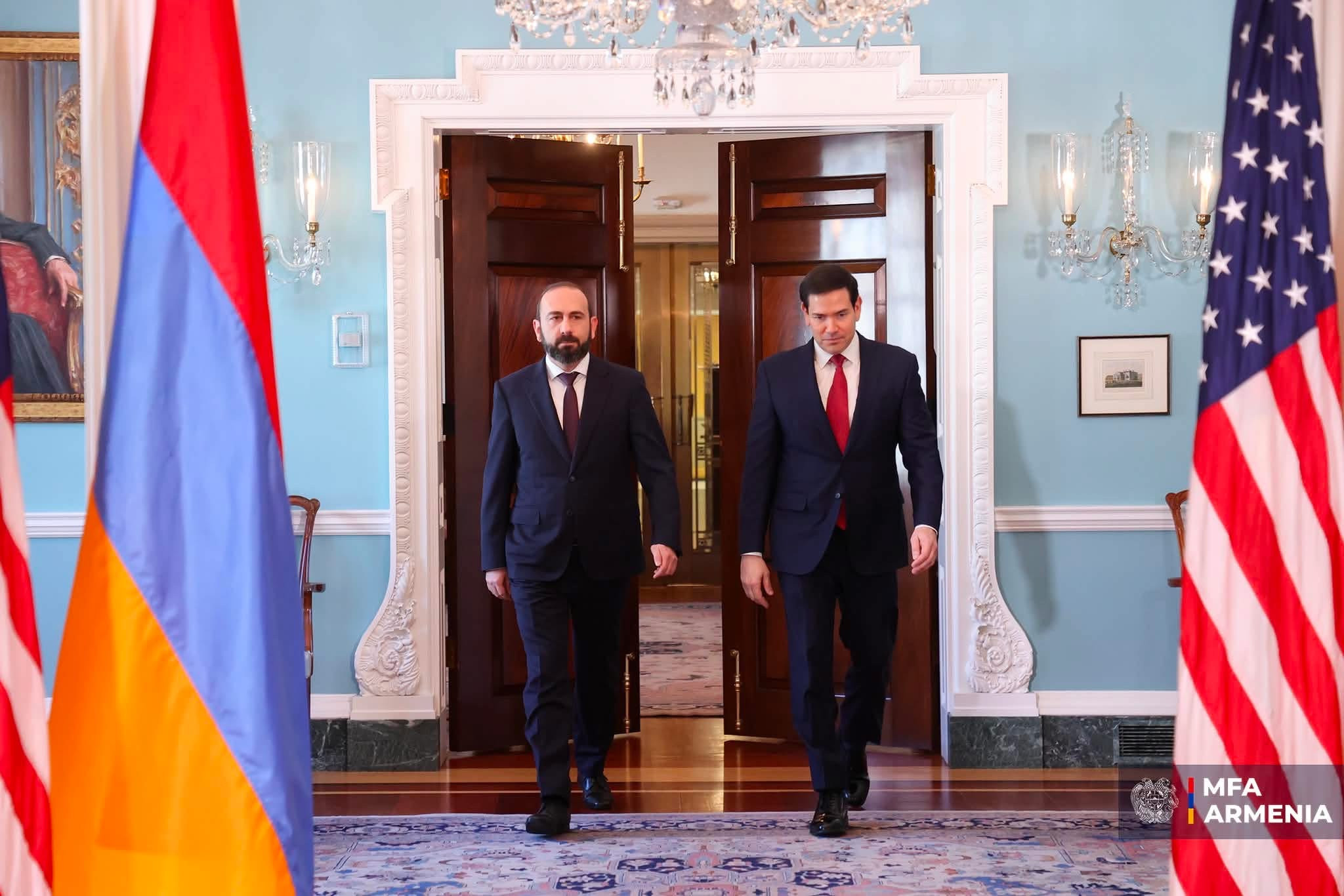 Մայիսի 26-ին Հայաստան կժամանի ԱՄՆ պետքարտուղար Մարկո Ռուբիոն