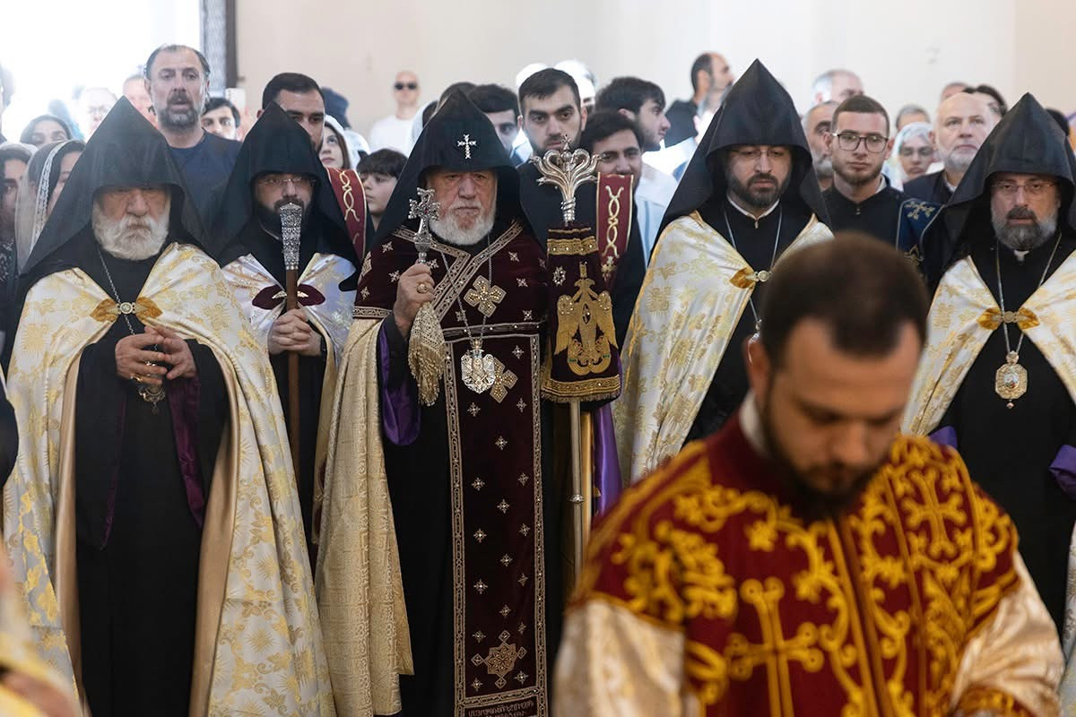 Էջմիածնում կատարվեց Հանրապետական մաղթանք Հանրապետության տոնի առիթով