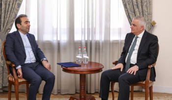 Մհեր Գրիգորյանն ընդունել է Իրանի դեսպանին