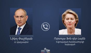 Նիկոլ Փաշինյանը  և Ուրսուլա ֆոն դեր Լայենը քննարկվել  գյուղատնտեսության և ծաղկաբուծության ոլորտներին տրամադրվելիք գործնական աջակցության ծրագրերը