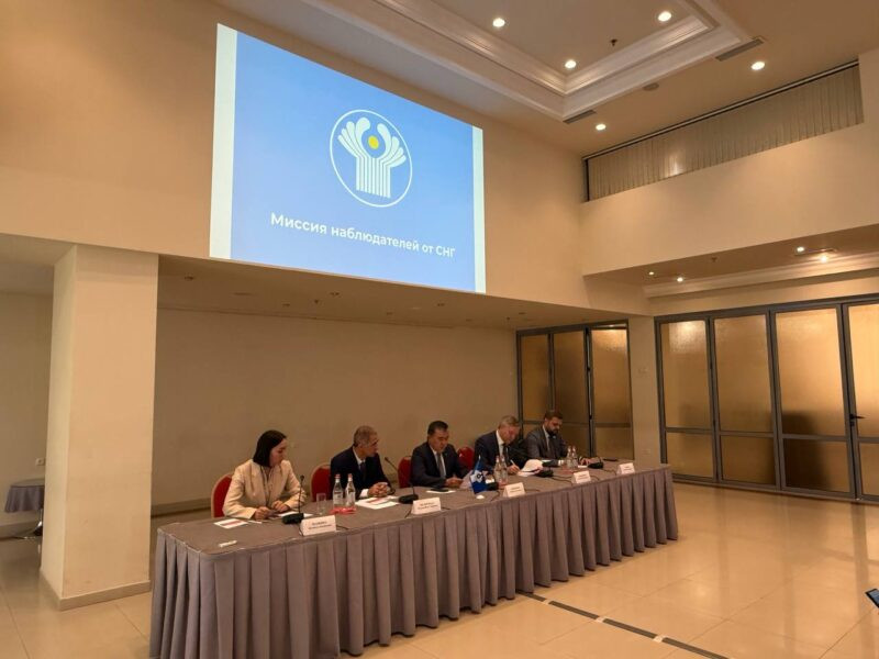 ԱՊՀ դիտորդական առաքելությունը Հայաստանում չի հայտնաբերել որևէ խախտում