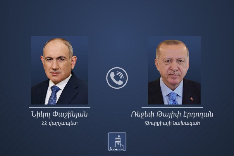 Թուրքիայի նախագահը շնորհավորել է Նիկոլ Փաշինյանին