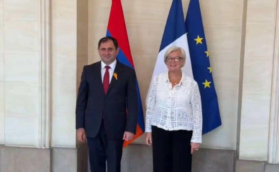 Սուրեն Պապիկյանն ու Կատրին Վոտրեն բարձր են գնահատել Հայաստան-Ֆրանսիա համագործակցության ընթացքը