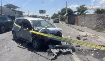 Արմավիրում բախվել են «Mitsubishi Colt»-ը և «Mercedes ML 500»-ը. կան տուժածներ