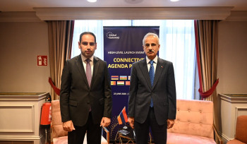 Դավիթ Խուդաթյանը և Աբդուլքադիր Ուրալօղլուն քննարկել են երկաթուղային և ճանապարհային կապերի վերականգնմանն ուղղված ջանքերը