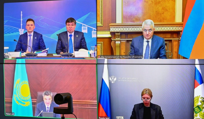 Մհեր Գրիգորյանը հեռավար կարգով մասնակցել է Եվրասիական զարգացման բանկի խորհրդի տարեկան նիստին