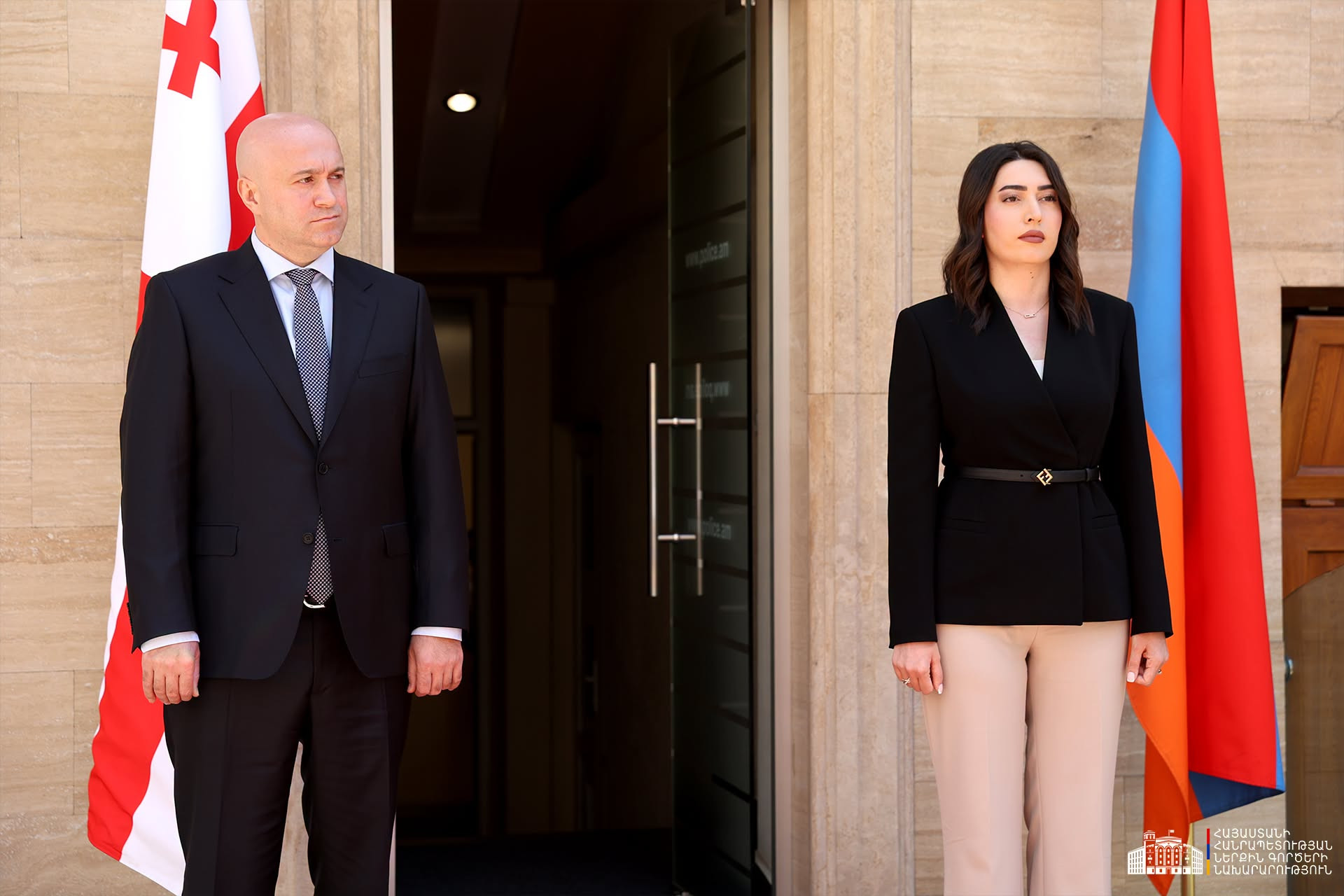 Հայաստան-Վրաստան համագործակցությունը աննախադեպ բարձր մակարդակի վրա է․ ՆԳ նախարարն ընդունել է Թամազաշվիլիին