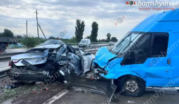 Խոշոր ու ողբերգական ավտովթար՝ Արարատում․ 3 վիրավորներից մեկն անչափահաս է, կա զոհ