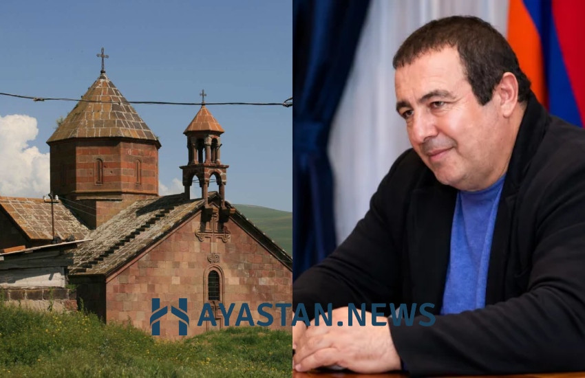 Հուլիսի 19-ին Ջավախքում տեղի կունենա Տերյանական օրը․ Տերյանի պապի հիմնած եկեղեցին վերանորոգվել է Գագիկ Ծառուկյանի կողմից