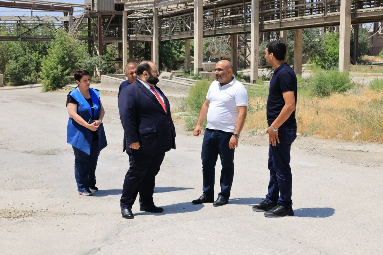 Արարատի ցեմենտի գործարանը վերսկսել է իր արտադրական գործընթացը
