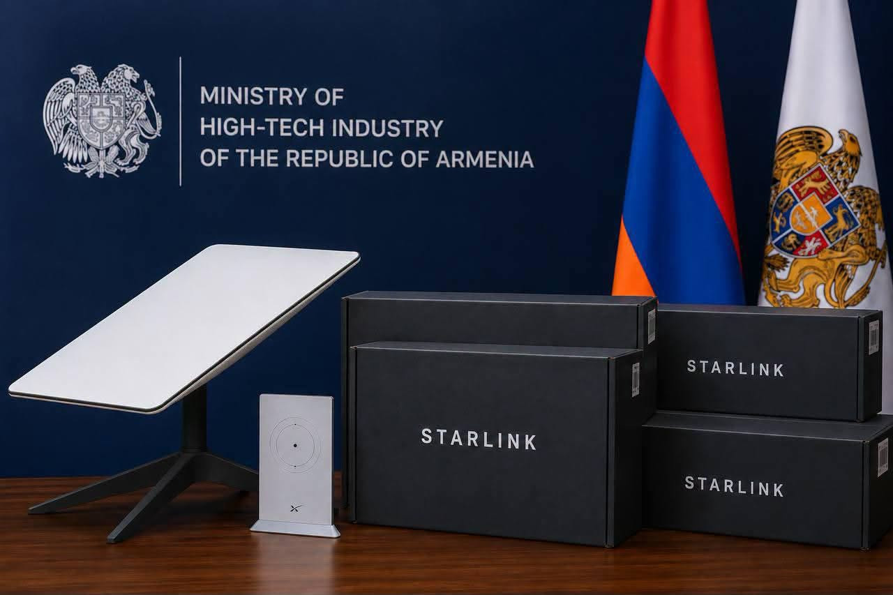Starlink-ը Հայաստանին նվիրաբերել է ևս 56 սարքավորում. Մխիթար Հայրապետյան