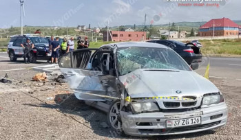 Բախվել են «BMW»-ն ու «Toyota»-ն. 6 վիրավորներից 6 ամսական տղան հիվանդանոցում մահшցել է