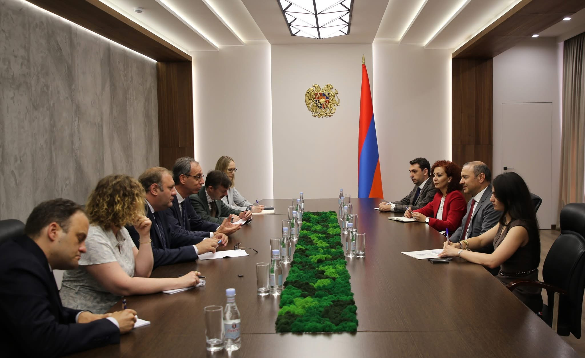 Արմեն Գրիգորյանն ընդունել է Հայաստանում ԵՄ նոր գործընկերության առաքելության պատվիրակությանը
