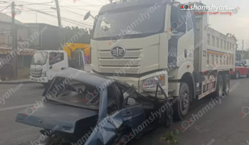 Երևանում բախվել են ուսումնական «Toyota Corolla»-ն, «Nissan»-ը, «Լադա»-ն և «FAW»-ը. կան տուժածներ