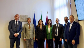 Արարատ Միրզոյանի կինը Վենետիկում քննարկել է Հայաստանի և Իտալիայի տնտեսական համագործակցությունն ընդլայնելու հեռանկարները